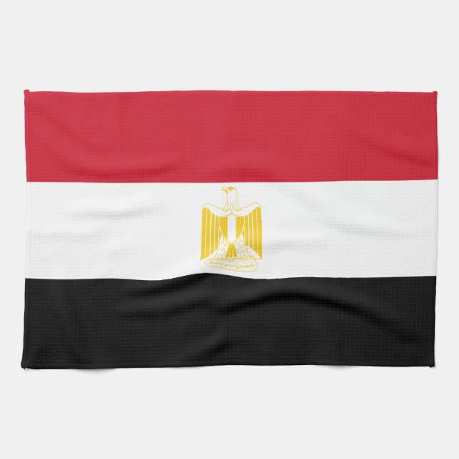 Flag of Egypt Kitchen Towel (Horizontal)