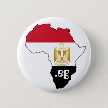 Flag Of Egypt Map Of Africa Internet Button Badge by DigitalDreambuilder at Zazzle
