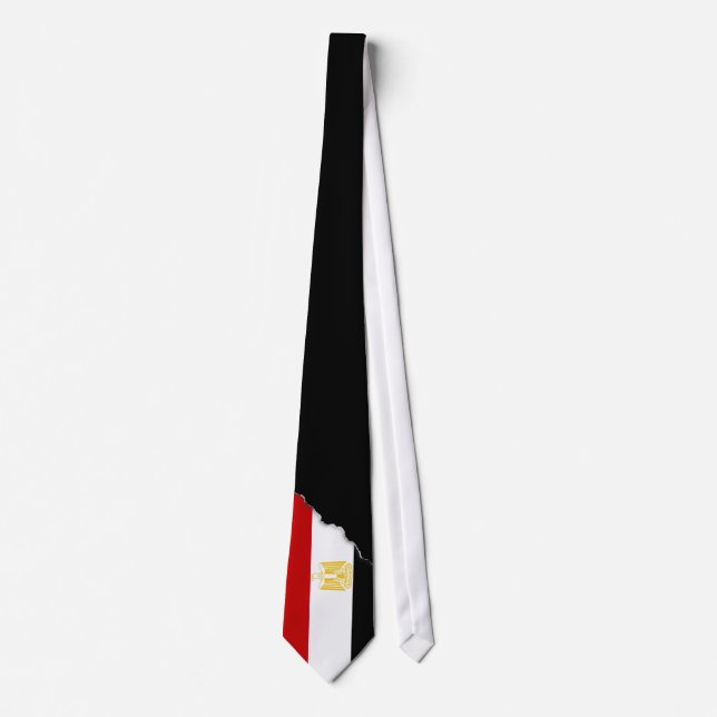 Flag of Egypt Neck Tie (Front)