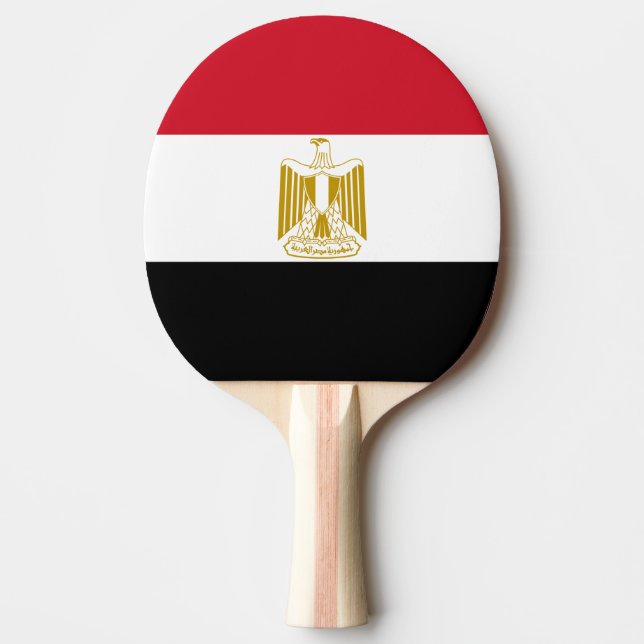 Flag of Egypt Ping Pong Paddle (Front)
