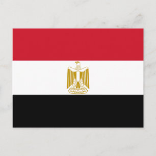 Flag of Egypt Postcard