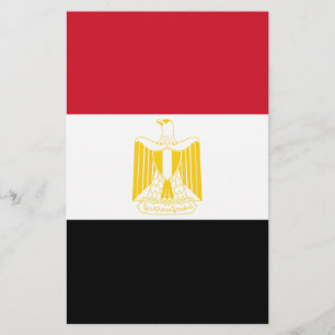 Flag of Egypt Stationery
