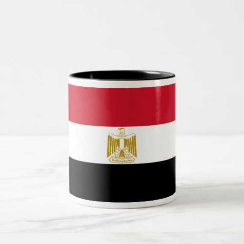 Flag of Egypt Two_Tone Coffee Mug