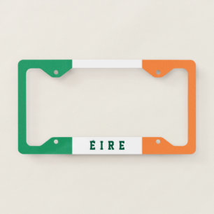 Flag of Éire License Plate Frame