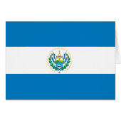 Flag of El Salvador (Front Horizontal)