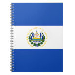 Flag of El Salvador - Bandera de El Salvador Notebook Flag of El Salvador - Bandera de El Salvador Notebook