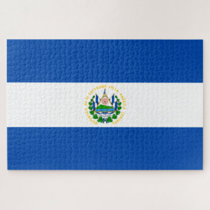Flag of El Salvador Jigsaw Puzzle