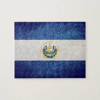 Flag Of El Salvador Jigsaw Puzzle by FlagWare at Zazzle