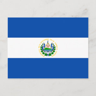 Flag of El Salvador Postcard