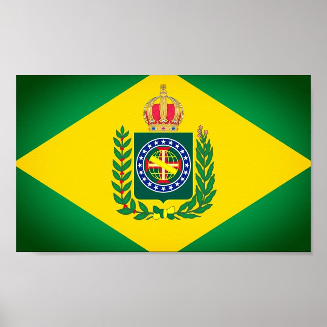 Flag of Empire of Brazil Poster (Front)