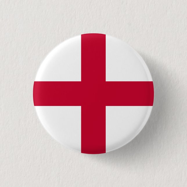 Flag of England Button (Front)