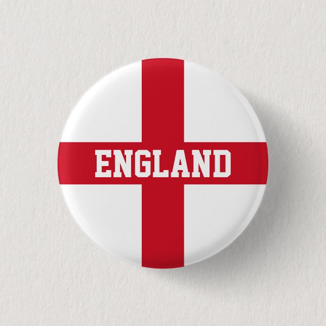 Flag of England Button (Front)