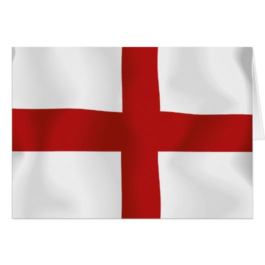 Flag Of England Cards (Front Horizontal)