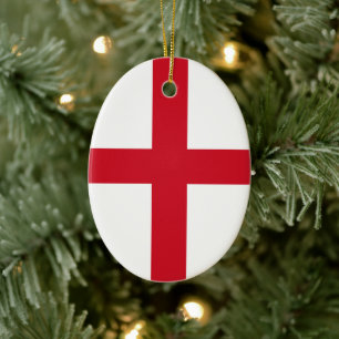 Flag of England Ceramic Ornament