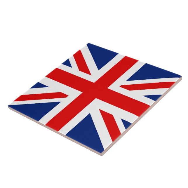 Flag of England Ceramic Tile (Side)
