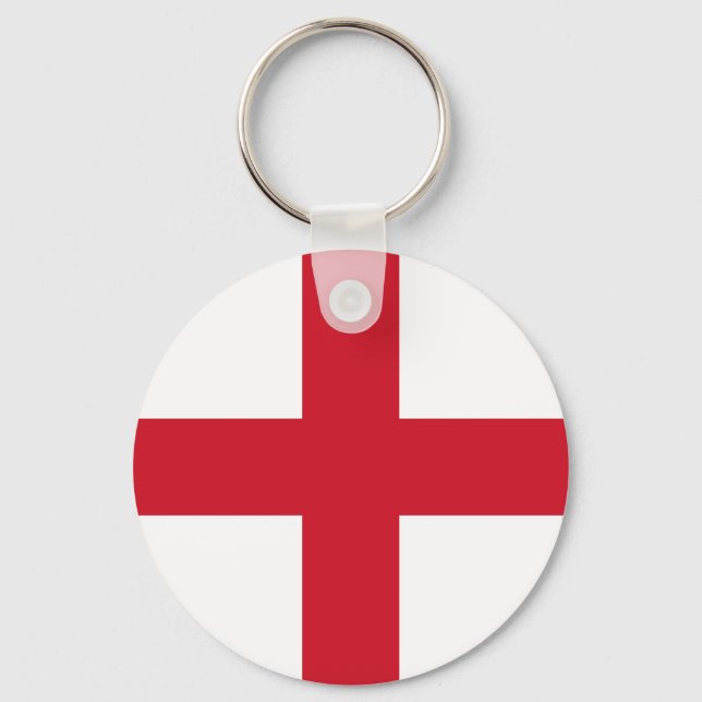 Flag of England Keychain (Front)