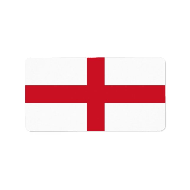 Flag of England Labels (Front)