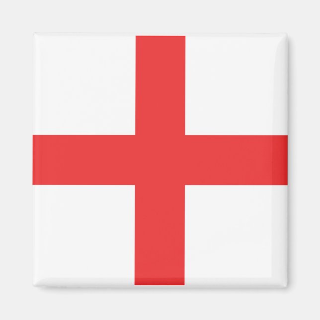 Flag of England Magnet (Front)