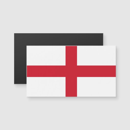 Flag of England Magnetic Business Cards (Front/Back)