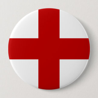 Flag of England or St. George Cross Button