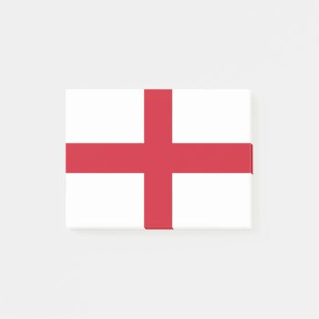 Flag Of England Post-it® Notes by kfleming1986 at Zazzle