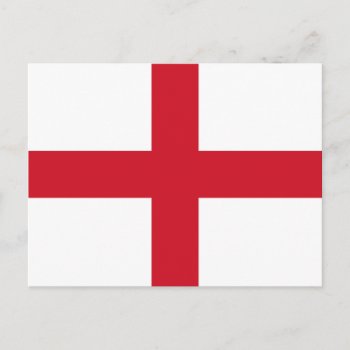 Flag Of England Postcard by StillImages at Zazzle