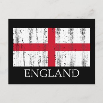 Flag Of England Postcard by sushiandsasha at Zazzle
