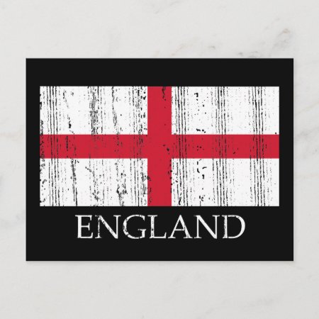 Flag Of England Postcard