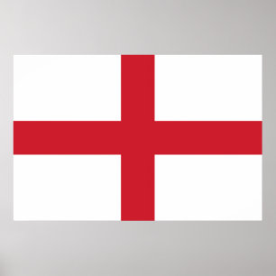 Flag of England Poster