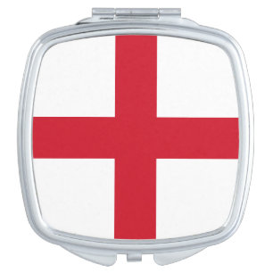 Flag of England Square Compact Mirror