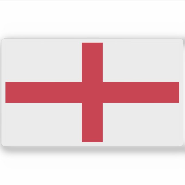Flag of England Sticker (Front)