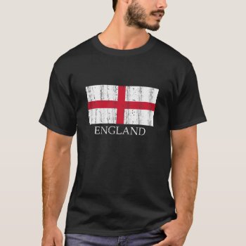 Flag Of England T-shirt by sushiandsasha at Zazzle