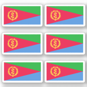 Flag of Eritrea - a collection Sticker