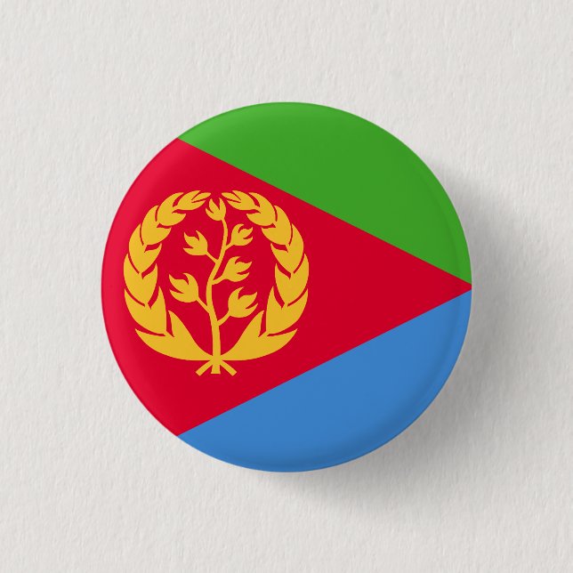 Flag of Eritrea Button (Front)