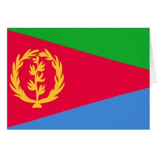 Flag of Eritrea Cards (Front Horizontal)