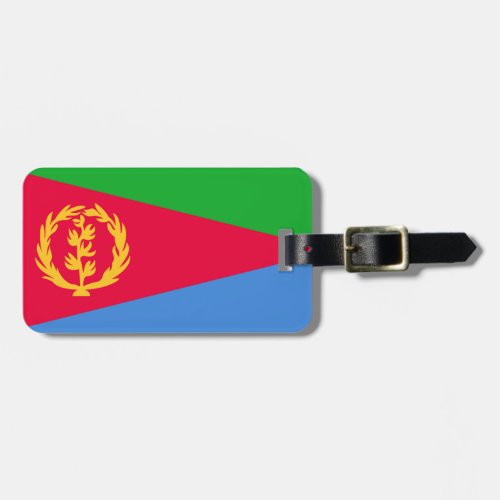 Flag of Eritrea Easy ID Personal Luggage Tag