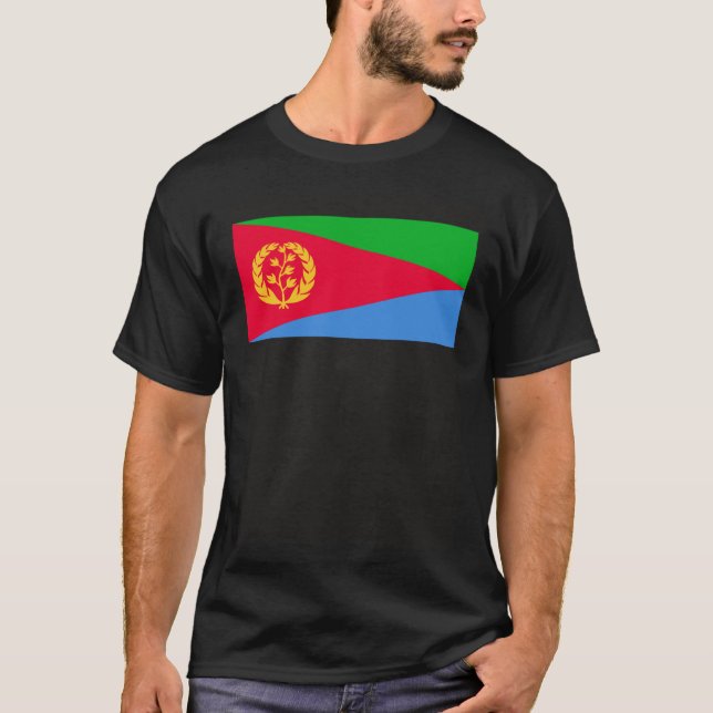 Flag of Eritrea T-Shirt (Front)
