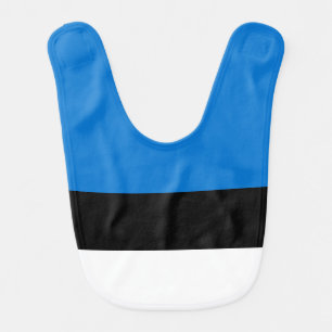 Flag of Estonia Baby Bib