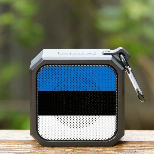 Flag of Estonia Bluetooth Speaker (Insitu(Outdoor))
