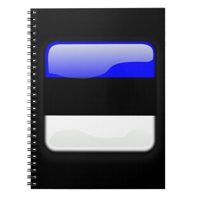 Flag of Estonia Notebook (Front)