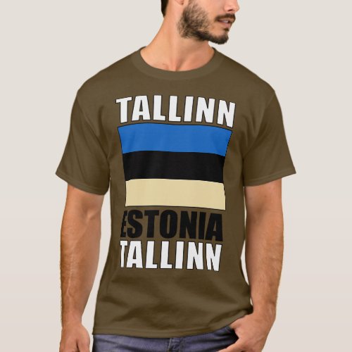 Flag of Estonia T_Shirt