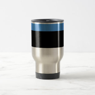 Flag of Estonia Travel/Commuter Mug