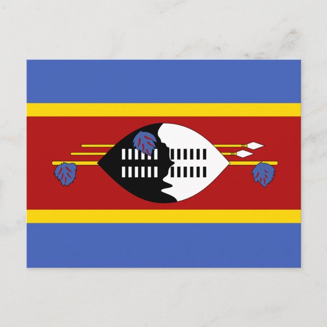 Flag of Eswatini Postcard (Front)