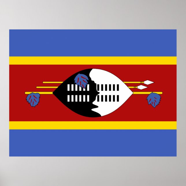 Flag of Eswatini Poster (Front)