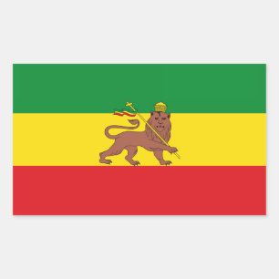 Flag_of_Ethiopia_(1897-1936;_1941-1974).png Rectangular Sticker