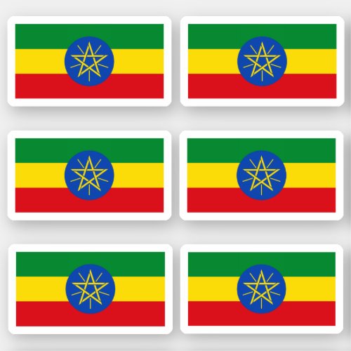 Flag of Ethiopia _ a collection Sticker