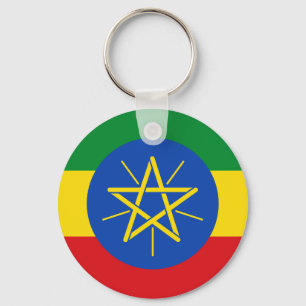 Flag of Ethiopia Keychain