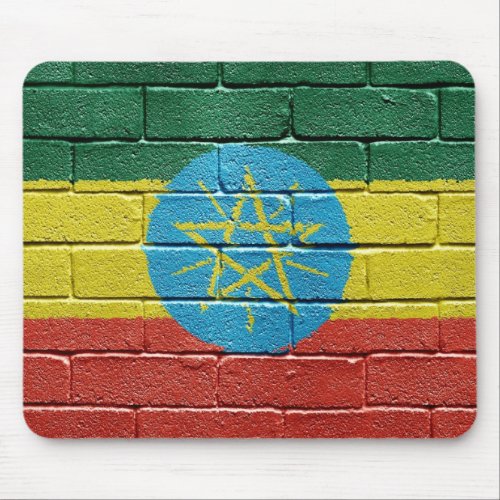 Flag of Ethiopia Mouse Pad