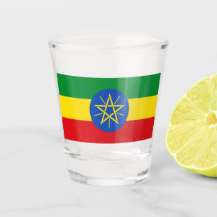 Flag of Ethiopia Shot Glass
