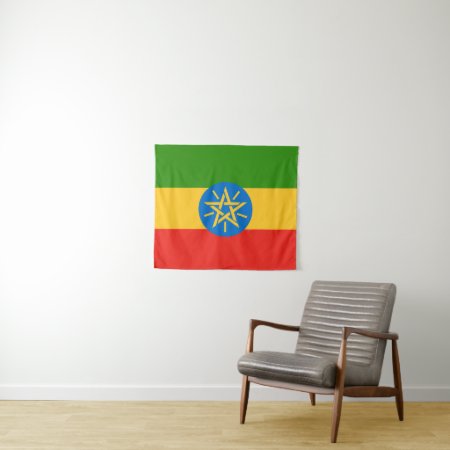Flag Of Ethiopia Tapestry